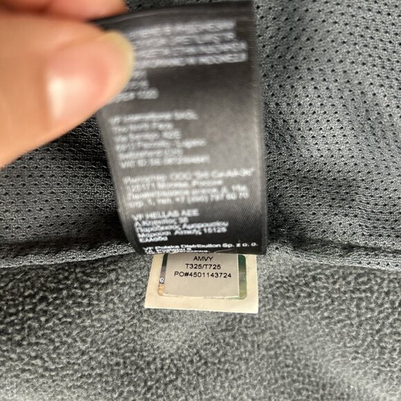 North Face Jacket Mens Large Green Gray Apex Fleece Lined Casual Outdoors Zip Up - Picture 7 of 11